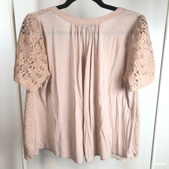 Anthropologie One September Cora Clip dot blouse S - Picture 17 of 17